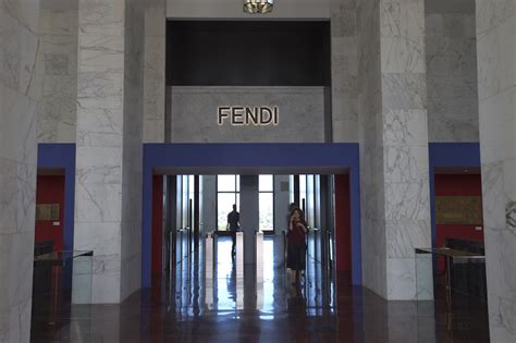 eur quadrato fendi|sede fendi roma.